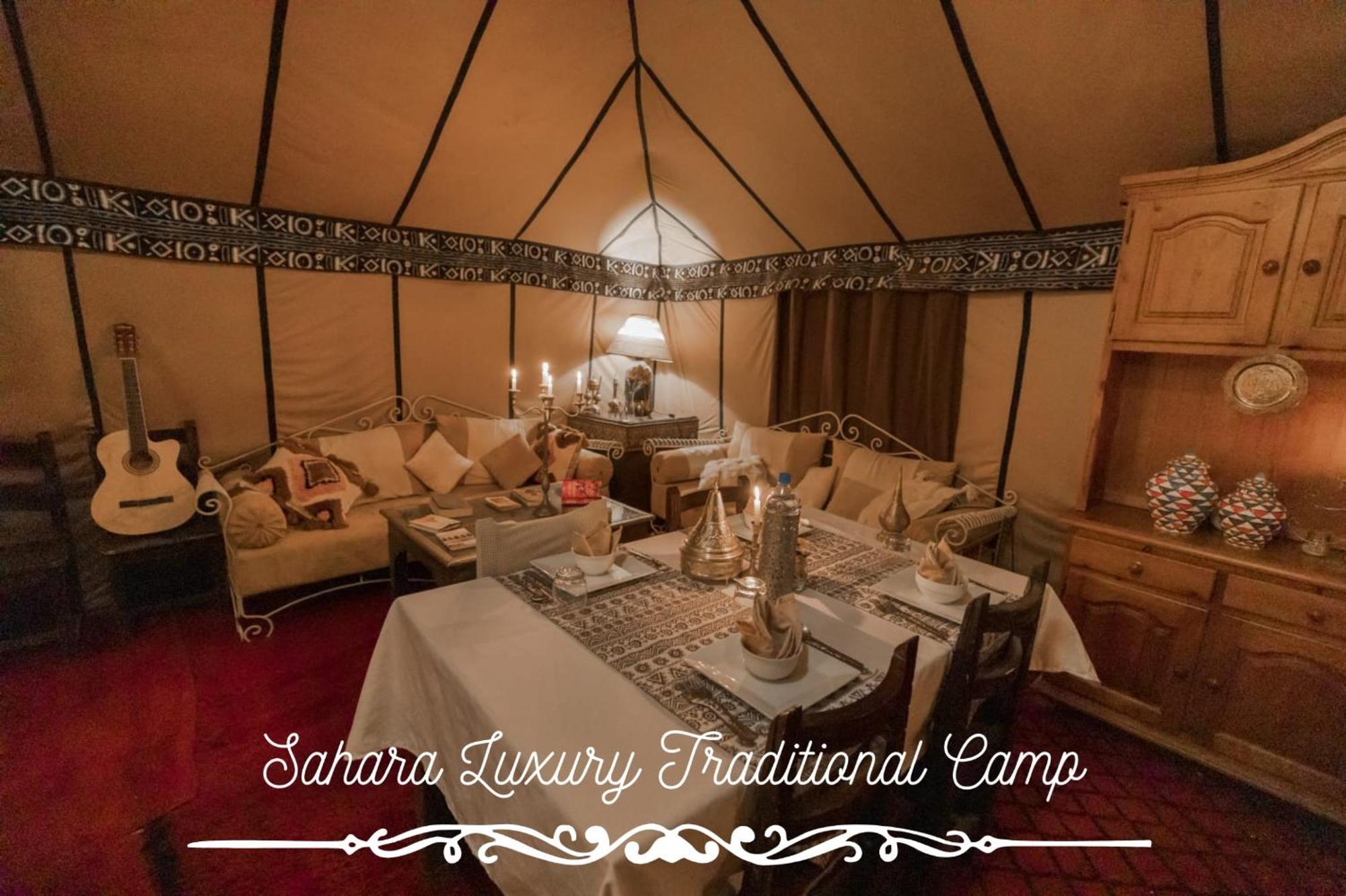 Merzouga Luxury Traditional Camp Exterior photo