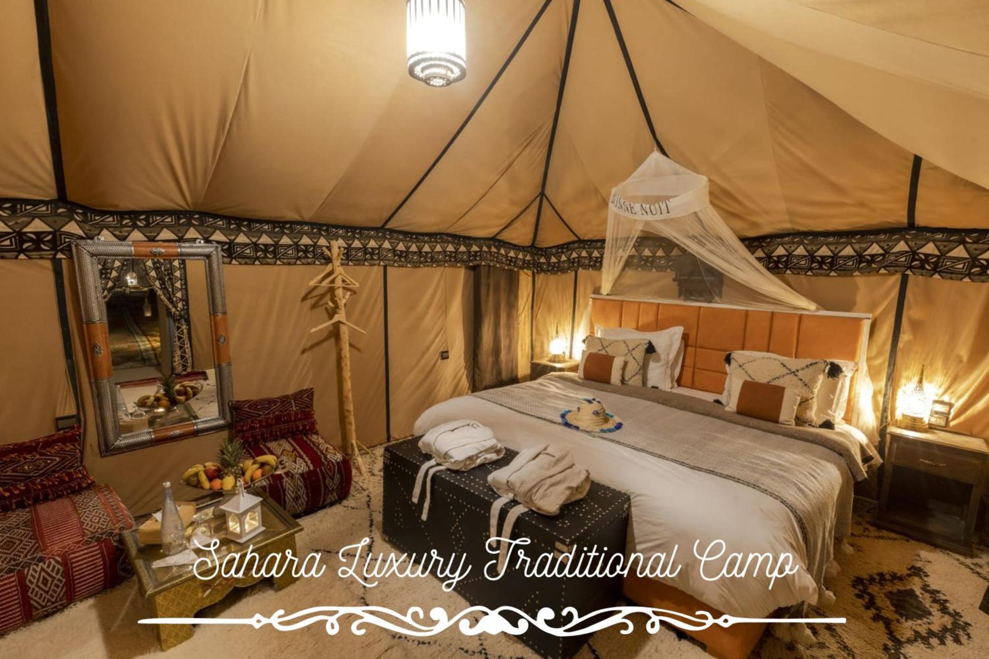 Merzouga Luxury Traditional Camp Exterior photo