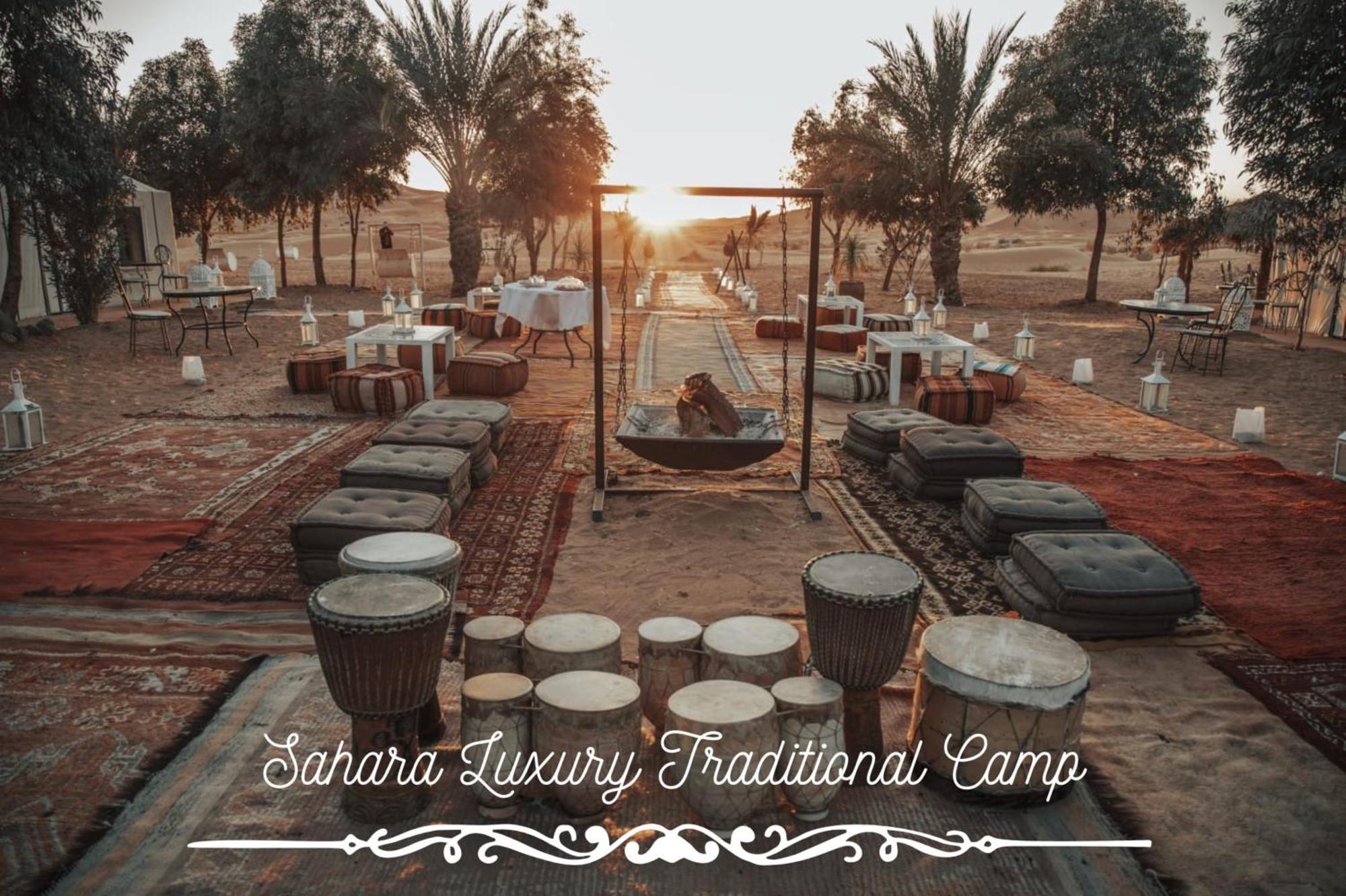 Merzouga Luxury Traditional Camp Exterior photo
